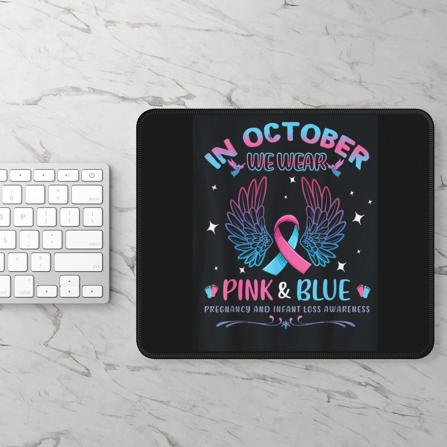 Mouse Pads- Breast Cancer & Infant Loss Awareness