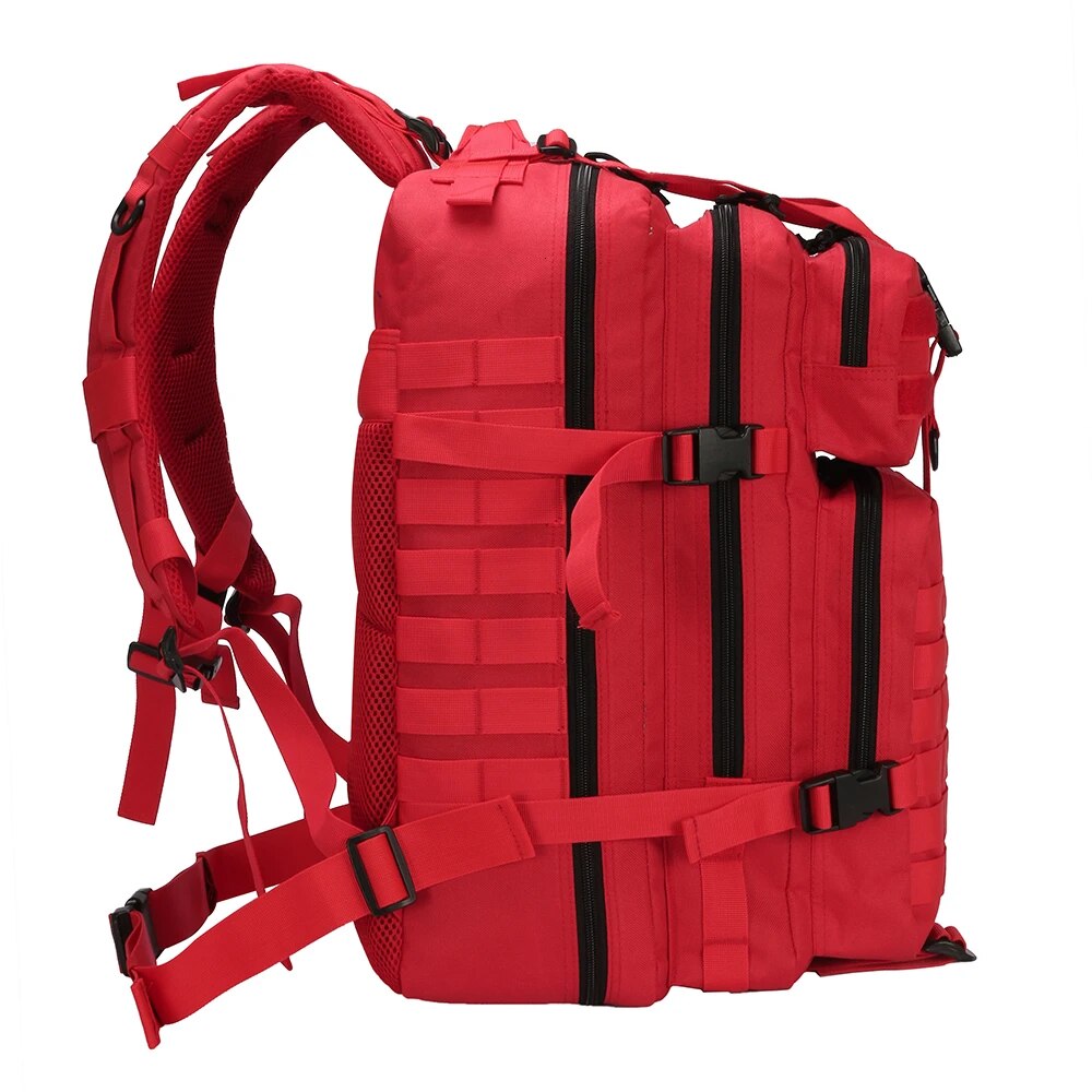 50L Military Tactical Backpack Training Gym Fitness Bag Man Outdoor Hiking Camping Travel Rucksack Trekking Army Molle Backpack
