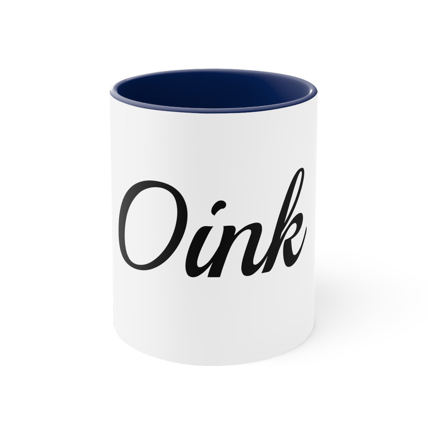 Oink Accent Mug, 11oz