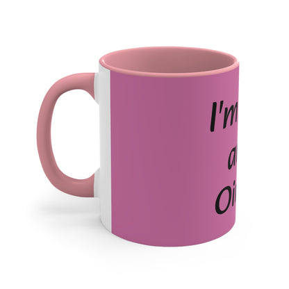 Oink Accent Mug, 11oz