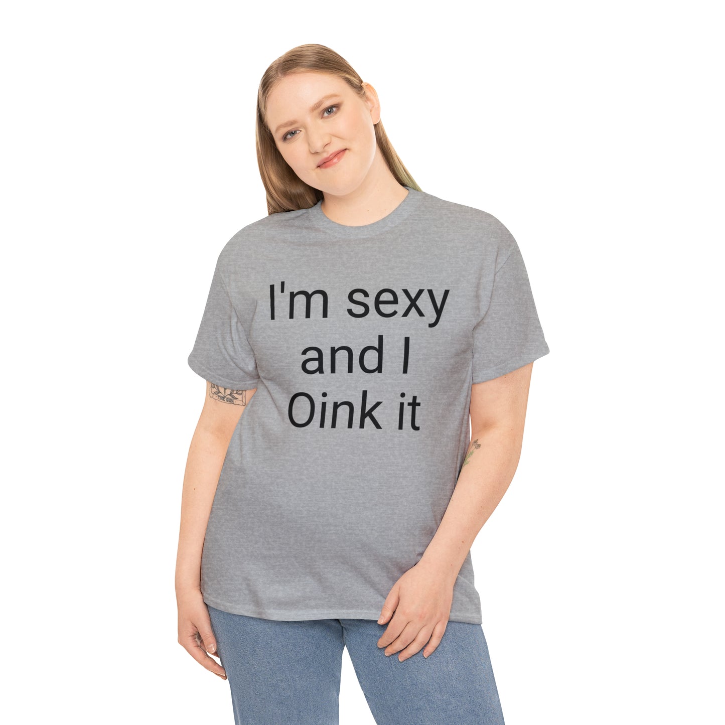 Oink Unisex Cotton Tee