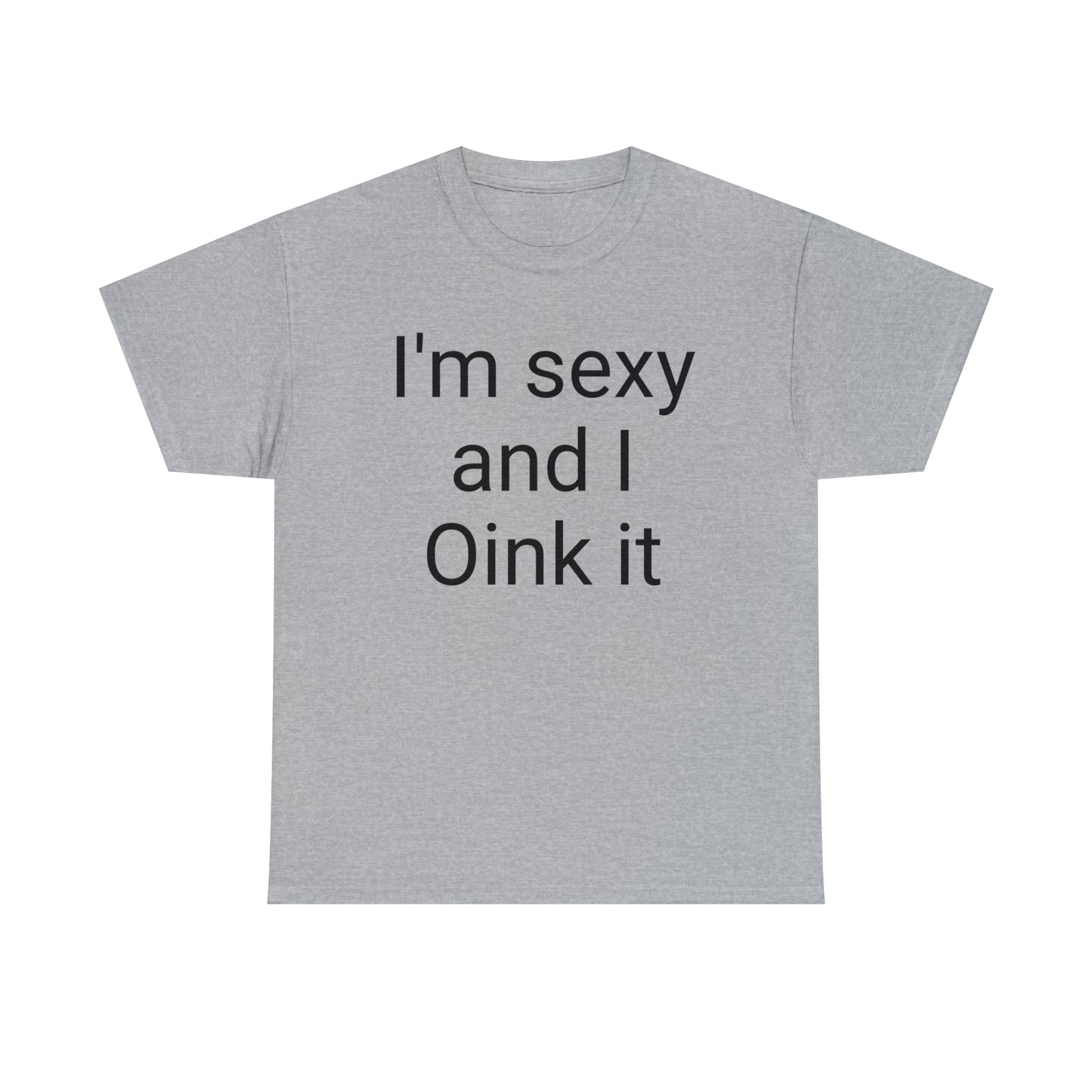 Oink Unisex Cotton Tee