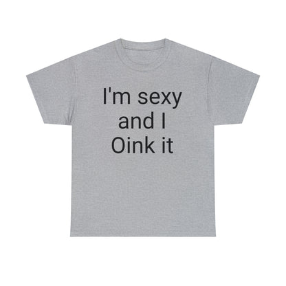 Oink Unisex Cotton Tee