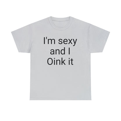 Oink Unisex Cotton Tee