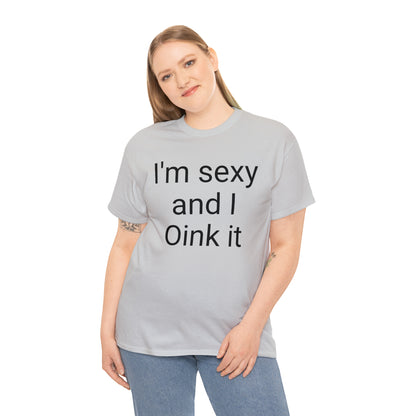 Oink Unisex Cotton Tee