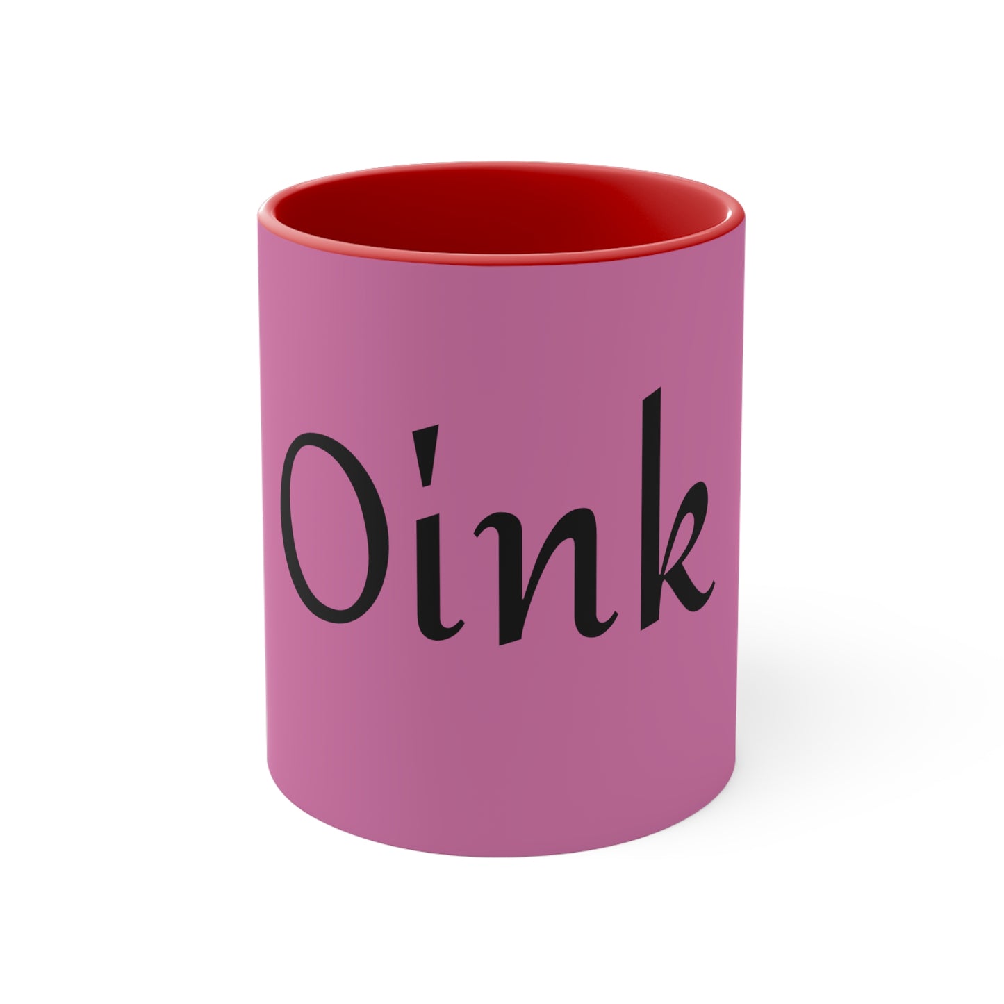 Oink Accent Mug, 11oz