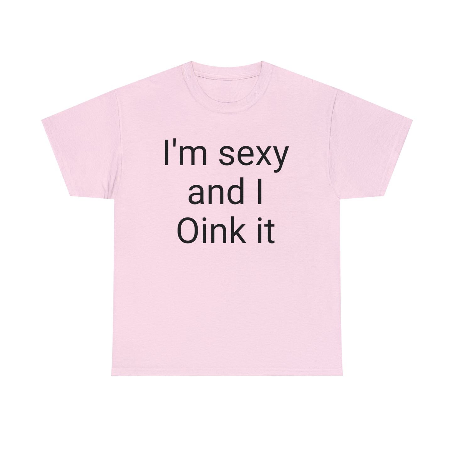 Oink Unisex Cotton Tee