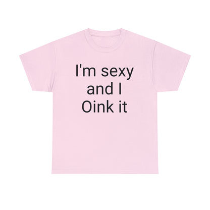 Oink Unisex Cotton Tee