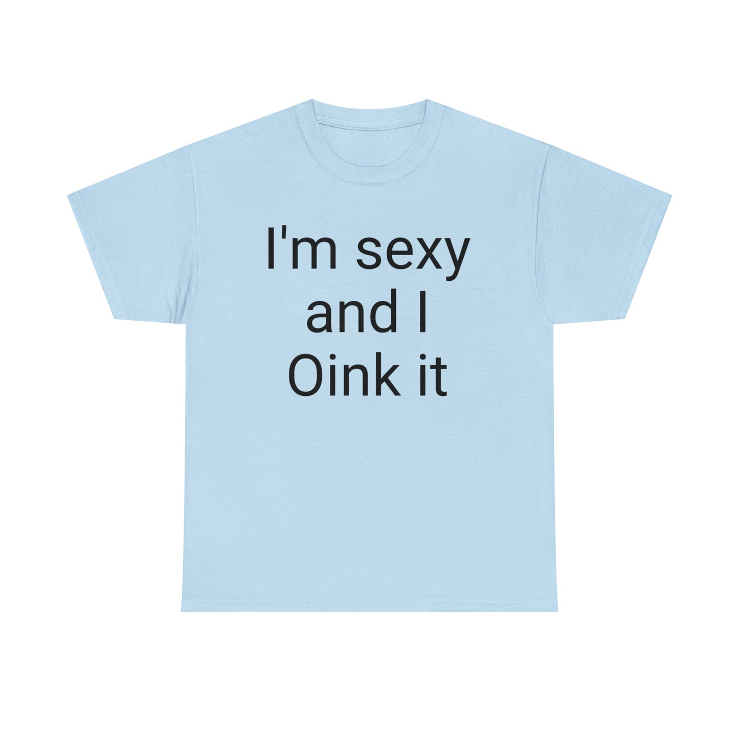 Oink Unisex Cotton Tee