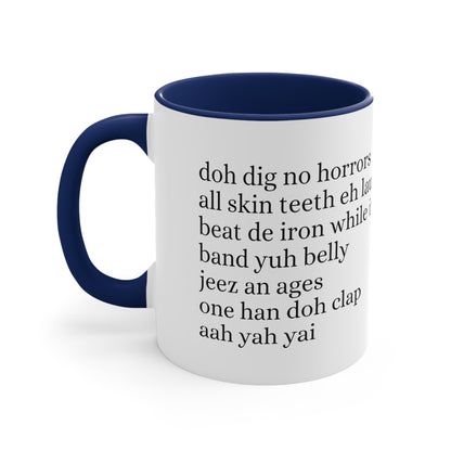 Trinidad & Tobago slang words Coffee Mug, 11oz