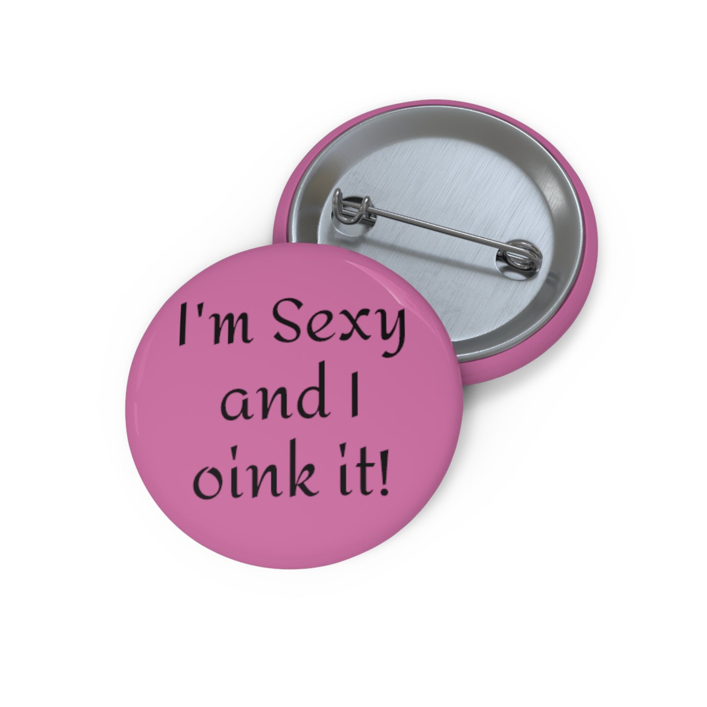 Oink Custom Pin Buttons