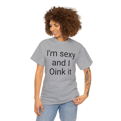 Oink Unisex Cotton Tee