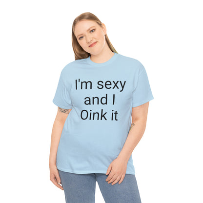 Oink Unisex Cotton Tee