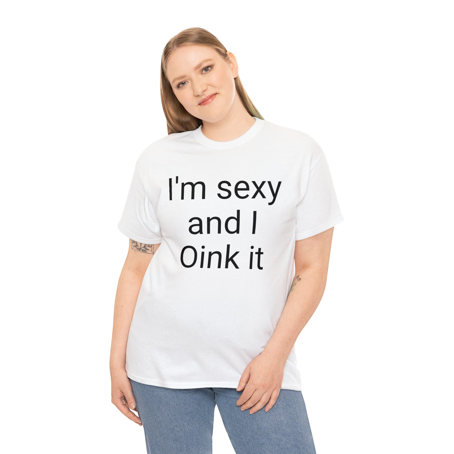 Oink Unisex Cotton Tee