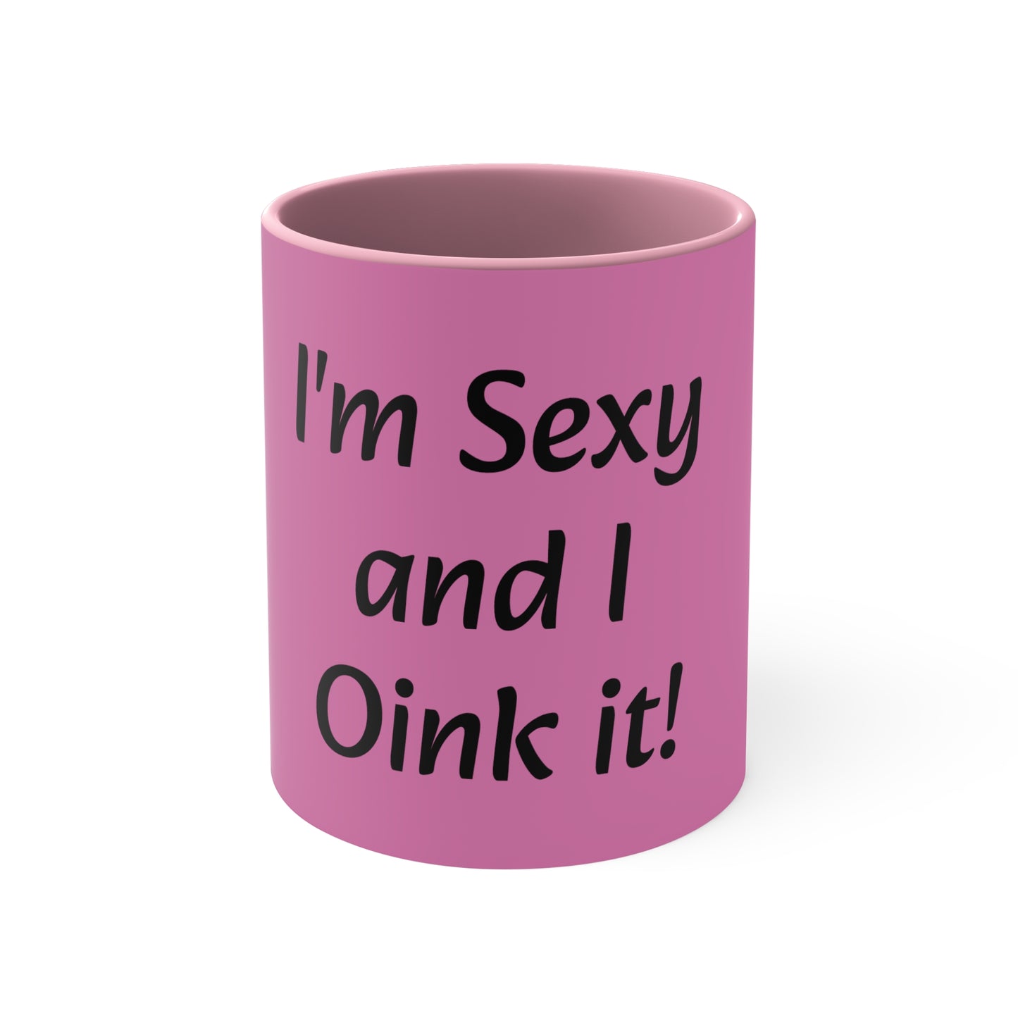 Oink Accent Mug, 11oz