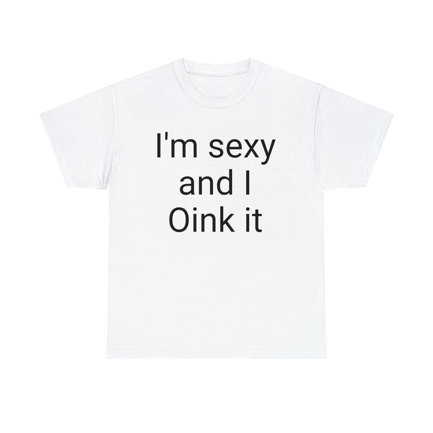 Oink Unisex Cotton Tee