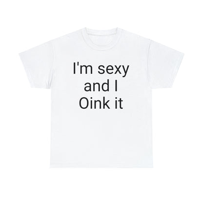 Oink Unisex Cotton Tee