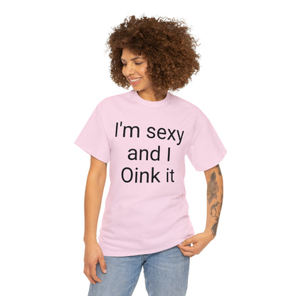 Oink Unisex Cotton Tee