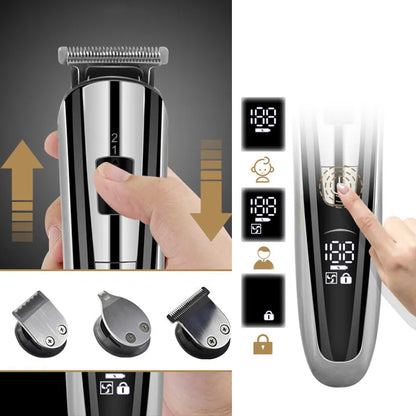 Kemei Electric Hair Clipper Beauty kit for Men Electric shaver beard trimme men's Razor multifunctional hair cutting machine