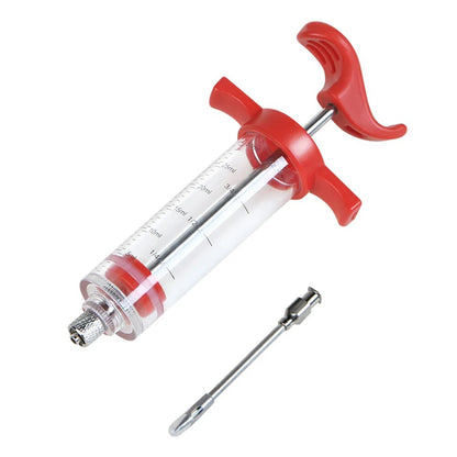 Marinade Injector BBQ Meat Syringe Turkey Chicken