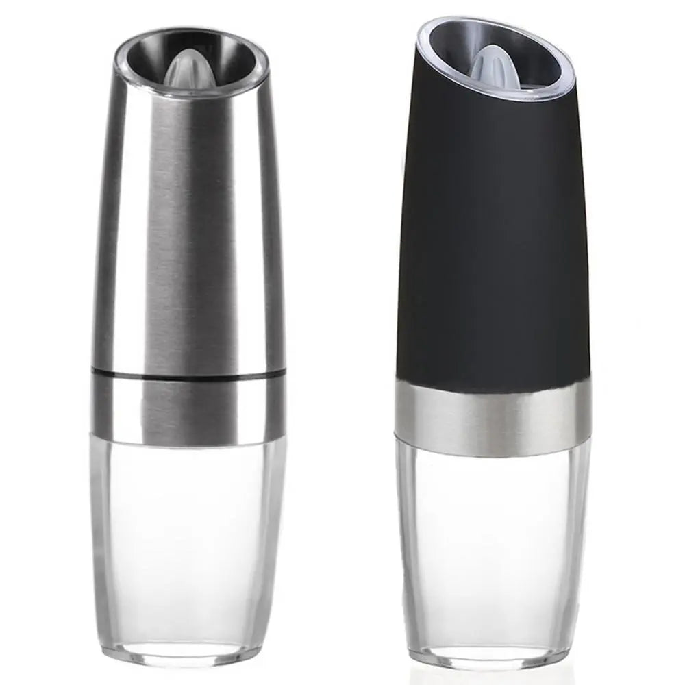 Electric Pepper Grinder Salt Mill Kitchen Seasoning Grinding Automatic Tool Portable Stainless Steel Pepper Grinders