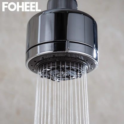 Rotatable Shower Head five gear high pressure water saving and ceiling mounted