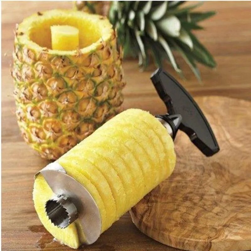 Stainless Steel Pineapple Slicer Peeler Cutter  Knife