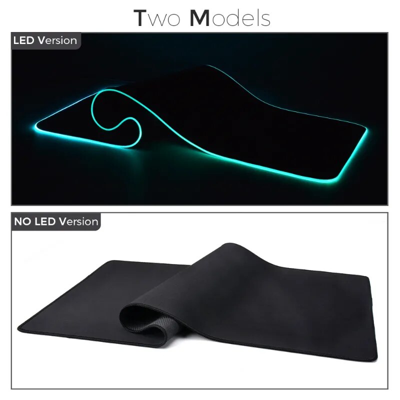 Copy of Computer Desk-Mat and mouse pad with colorful LED Lights Surface Mouse Pad Waterproof Multi-size