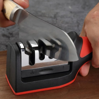 Handheld Knife Sharpener Professional Multi-Function 3 Stages Style Quick Knife Sharpen For Kitchen Knives Accessories Tools