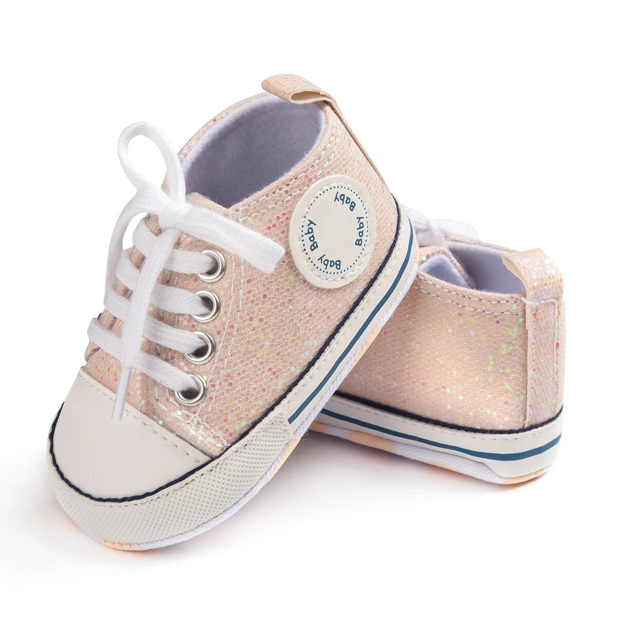 New Baby Canvas Classic Sneakers Newborn Star Sports Baby Boys Girls First Walkers Shoes Infant Toddler Anti-slip Baby Shoes