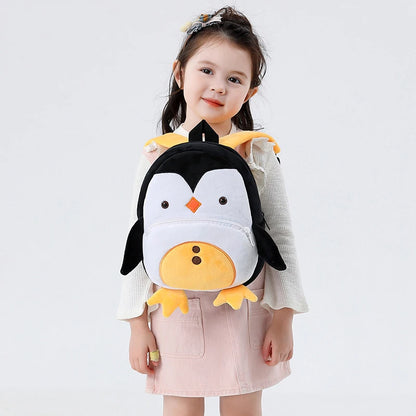 Children School Bags 3D Cartoon Animal Plush Kids Backpack Kindergarten Schoolbags Mini Small Backpack