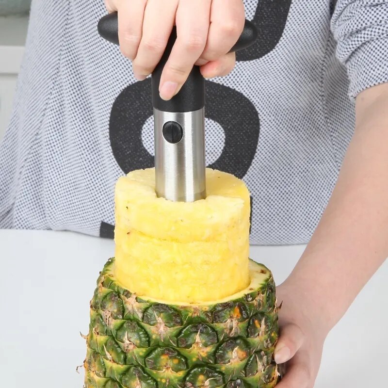 Pineapple Slicer Peeler Cutter Parer Knife Stainless Steel Kitchen Fruit Tools