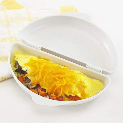 Microwave Omelet Maker Tray Egg Cooker Egg Boiler Poacher