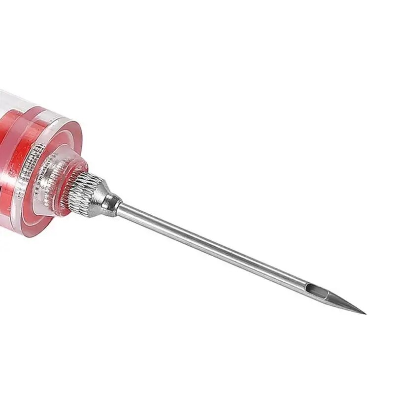 Meat Syringe Marinade Injector with Stainless Steel Needles Turkey Chicken Syringe Sauce Injection Kitchen Tools Accessories