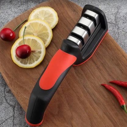 Handheld Knife Sharpener Professional Multi-Function 3 Stages Style Quick Knife Sharpen For Kitchen Knives Accessories Tools