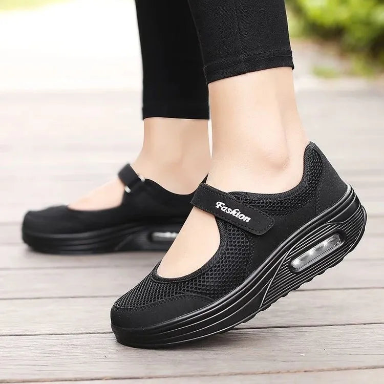 Lightweight no lace breathable casual shoes