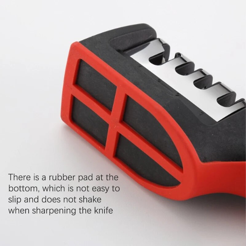 Handheld Knife Sharpener Professional Multi-Function 3 Stages Style Quick Knife Sharpen For Kitchen Knives Accessories Tools